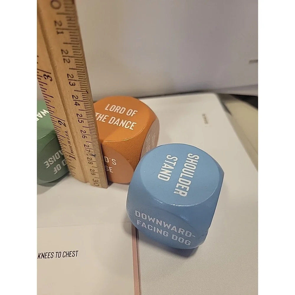 YOGA DICE KIT TRANQUILITY IS JUST A ROLL AWAY
